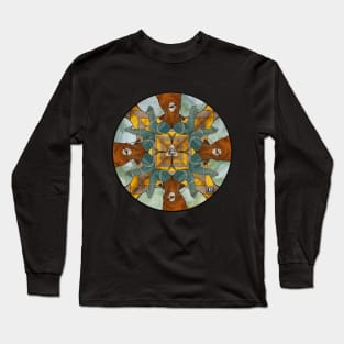 The Mindless Flock - #3 Animal Hierarchy Long Sleeve T-Shirt